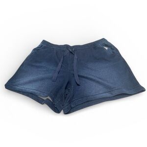 Lane Bryant Denim Knit Shorts Size 18 NWT Pull On Elastic Waist